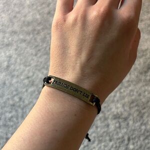 'Friends Don't Lie' Stranger Things Bracelet